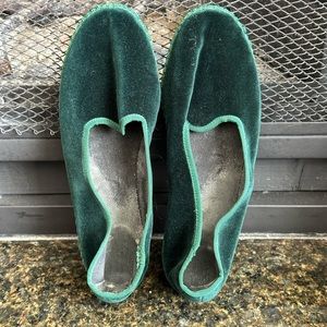 Piedaterre original Venetian velvet slippers sz 38 fits sz 7